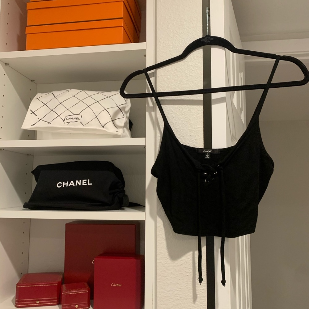 Cropped tank top